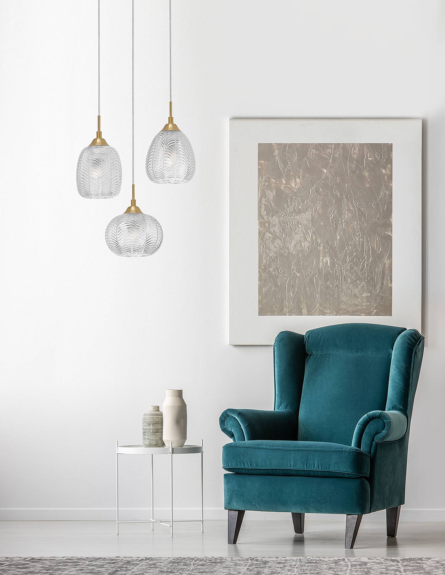home24 Pendelleuchte Vario Typ A Ø 39cm Gold/Gold Kabel ABS, Fassung ABS, Baldachin Aluminium, Gehäuse Leuchte Aluminium LED/Smart Home/Glühlampe E27 home24 Pendelleuchte Vario Typ A Ø 39cm Gold/Gold Kabel ABS, Fassung ABS, Baldachin Aluminium, Gehäuse Leuchte Aluminium LED/Smart Home/Glühlampe E27 von home24