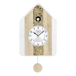 home24 Pendeluhr Piau Almheu 24 x 34 x 5cm Multicolor/Silber von home24