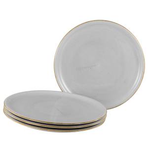 home24 Pizzateller Vintage Nature Grau/Steingrau von home24
