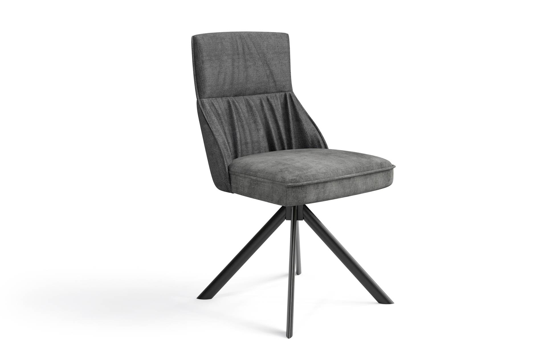 home24 Polsterstuhl Avenal 2er-Set 50 x 89 x 56cm Schwarz/Anthrazit home24 Polsterstuhl Avenal 2er-Set 50 x 89 x 56cm Schwarz/Anthrazit von home24