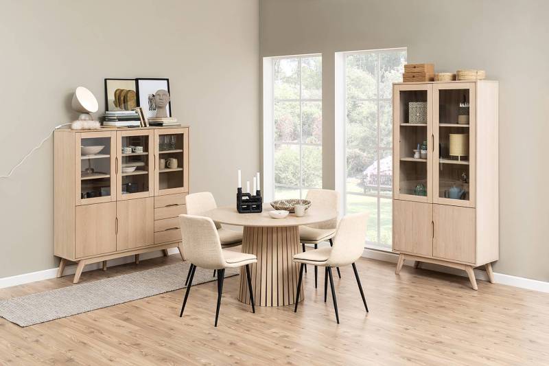 home24 Polsterstuhl Morwad 4er-Set 46 x 86 x 55cm Beige home24 Polsterstuhl Morwad 4er-Set 46 x 86 x 55cm Beige von home24