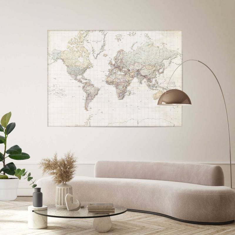 home24 Poster Giant XXL Weltkarte Material: Papier Motiv: Länder & Weltkarten Multicolor/Multicolor 100 x 140 x 0cm home24 Poster Giant XXL Weltkarte Material: Papier Motiv: Länder & Weltkarten Multicolor/Multicolor 100 x 140 x 0cm von home24