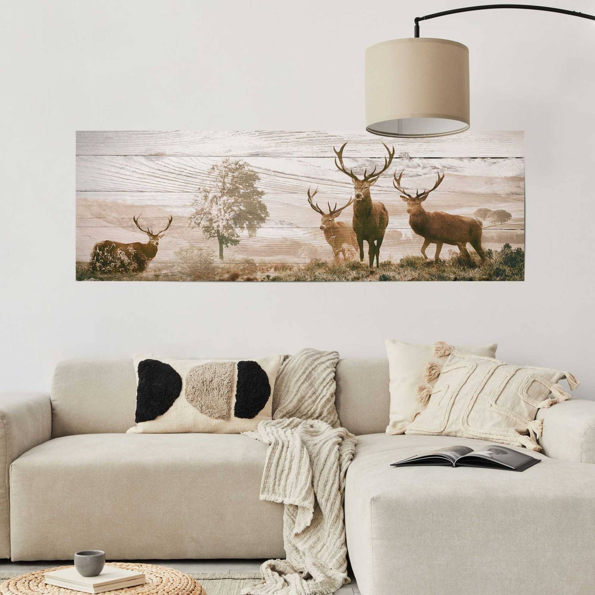home24 Poster Hirsche Material: Papier Motiv: Animal Multicolor/Multicolor 53 x 158 x 0cm home24 Poster Hirsche Material: Papier Motiv: Animal Multicolor/Multicolor 53 x 158 x 0cm von home24