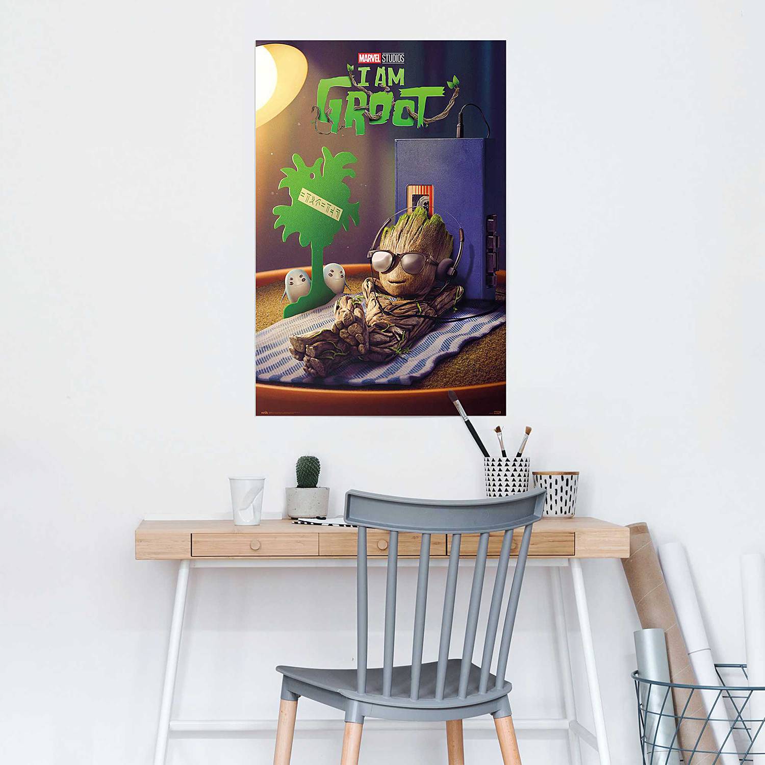 home24 Poster I am Groot Papier Grün 61 x 92cm home24 Poster I am Groot Papier Grün 61 x 92cm von home24