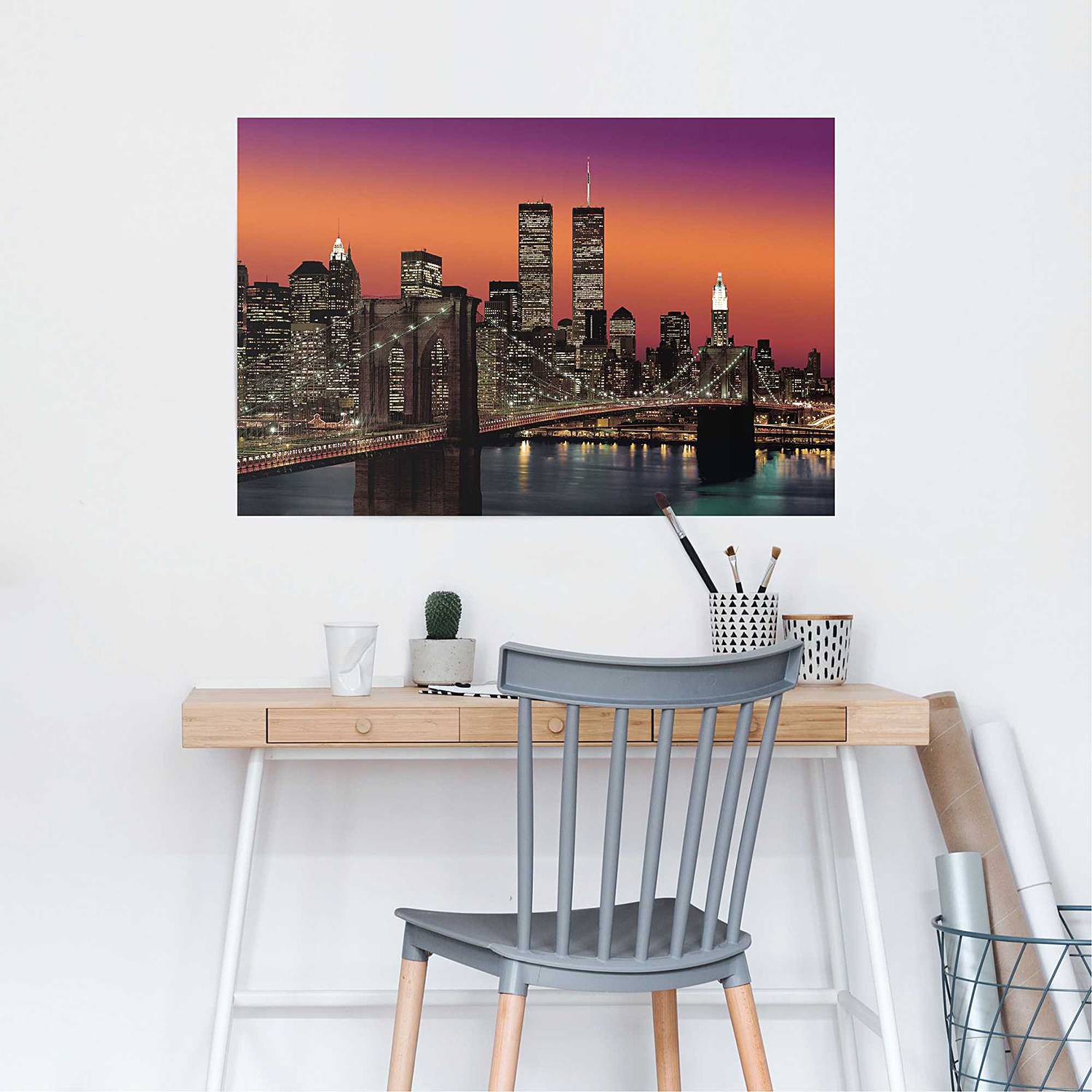 home24 Poster New York Papier Orange 61 x 92 x 0cm home24 Poster New York Papier Orange 61 x 92 x 0cm von home24