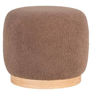 home24 Pouf 45 x 40 x 45cm Braun von home24