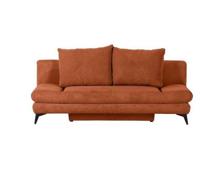 home24 SCHLAFSOFA, Rost, 2-Sitzer, 200x78x95 cm, Stoffauswahl, Liegefunktion, Schlafen auf Sitzhöhe, Rücken echt, Wohnzimmer, Sofas & Couches, von home24