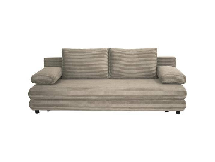 home24 SCHLAFSOFA Taras, Taupe, 2-Sitzer, Füllung: Schaumstoff, 197x77x81 cm, Stoffauswahl, Wohnzimmer, Sofas & Couches, Schlafsofas, Schlafsofas mit von home24