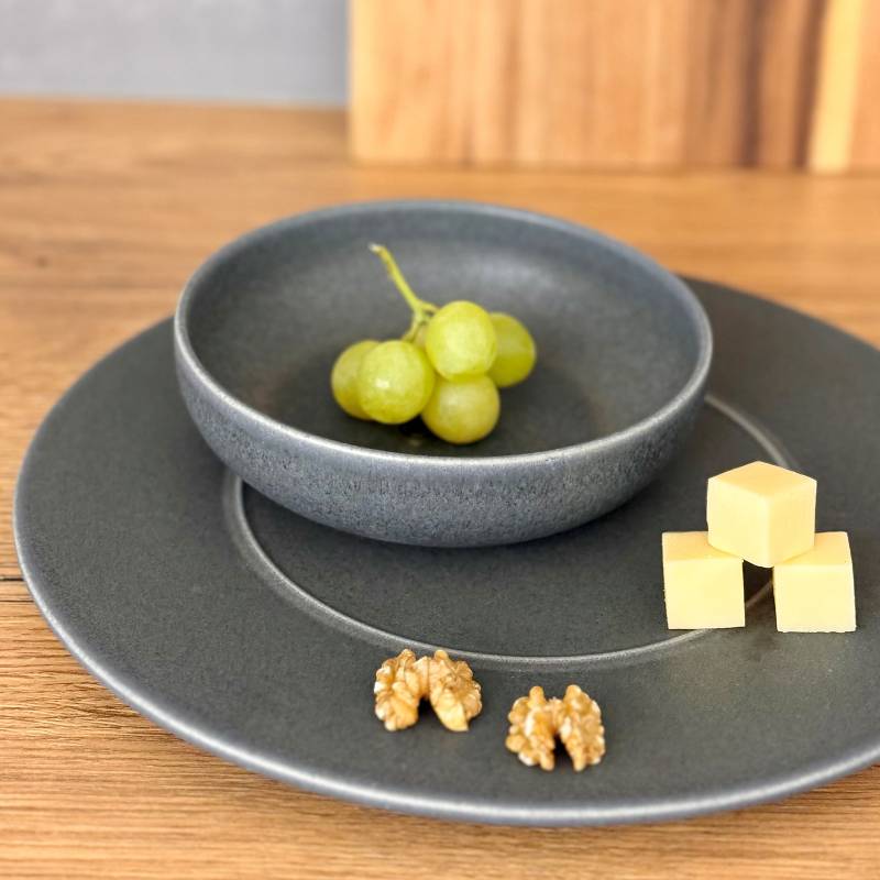 home24 Salatschalen Unico Typ B 4er-Set 20 x 17 x 20cm Grau/Grau home24 Salatschalen Unico Typ B 4er-Set 20 x 17 x 20cm Grau/Grau von home24