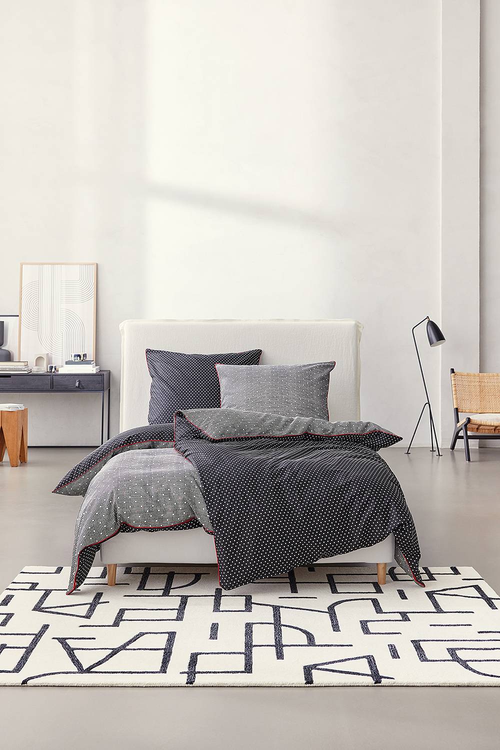 home24 Satin Bettwäsche Heritage 155 x 200 cm + Kissen 80 x 80 cm Schwarz/Schwarz home24 Satin Bettwäsche Heritage 155 x 200 cm + Kissen 80 x 80 cm Schwarz/Schwarz von home24