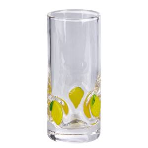 home24 Schnapsglas Zitrone 4 x 11 x 4cm Gelb von home24