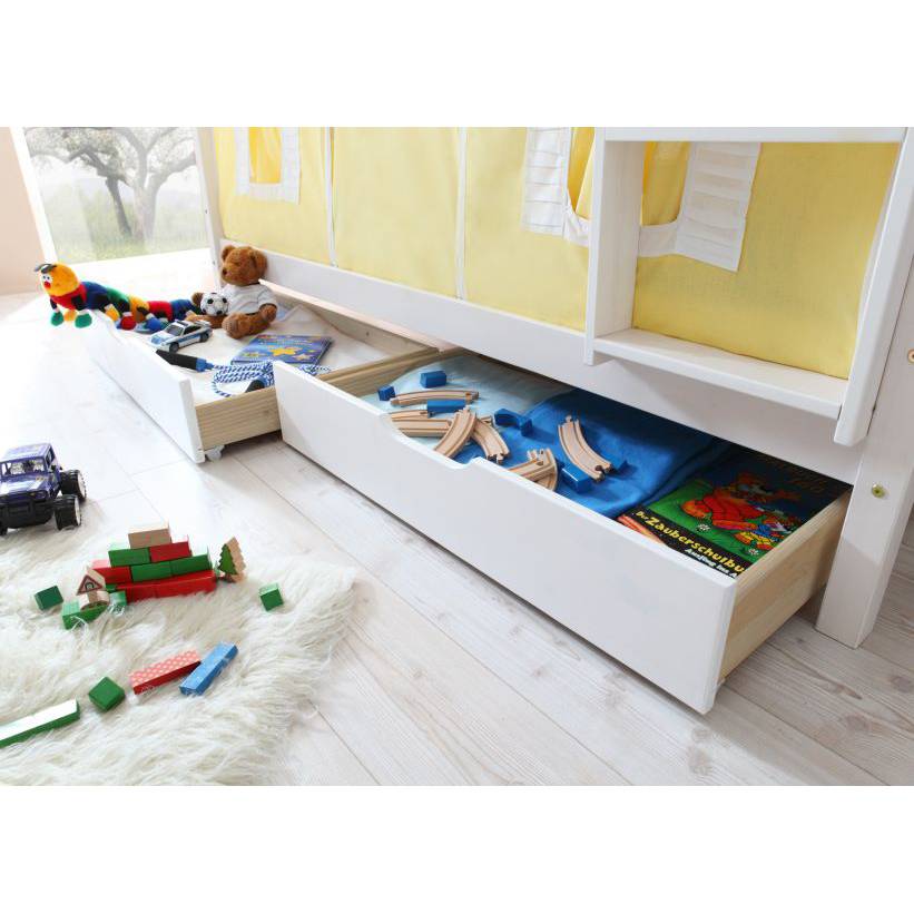 home24 Schubkasten-Set 2-teilig 98 x 18 x 88cm Weiß home24 Schubkasten-Set 2-teilig 98 x 18 x 88cm Weiß von home24