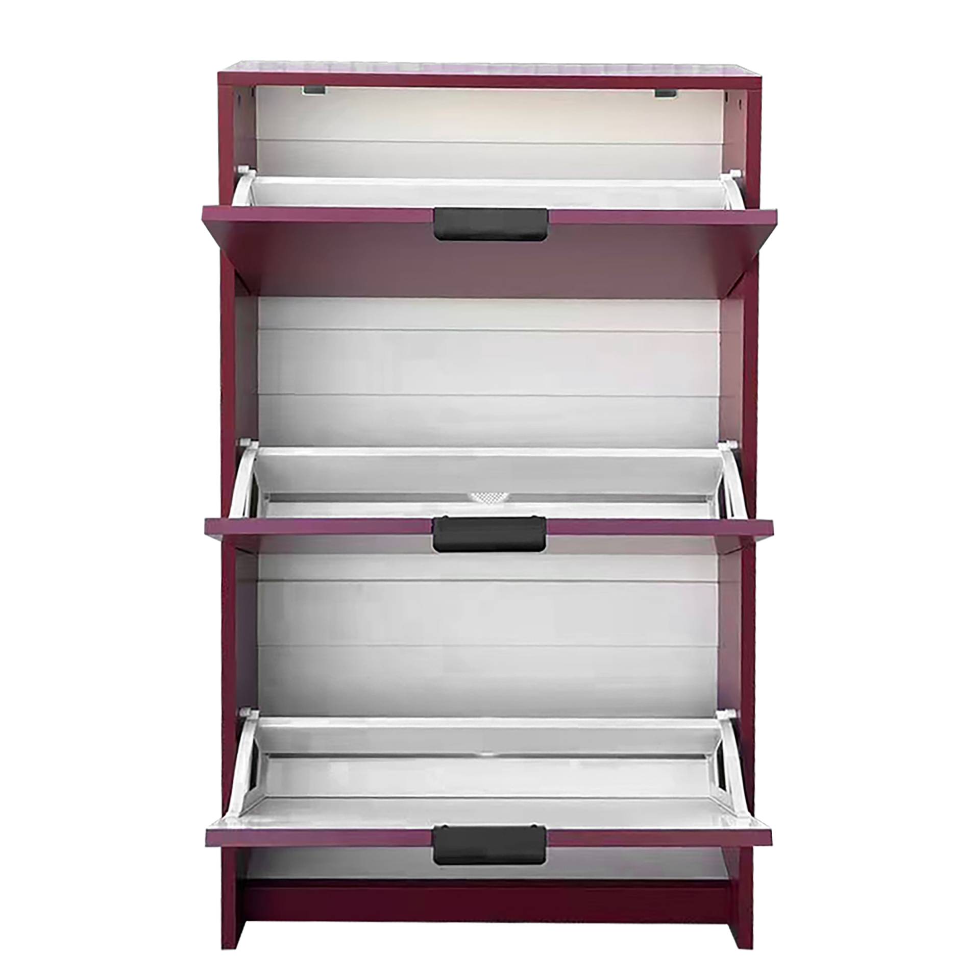 home24 Schuhkipper TROICA 65 x 120 x 18cm Rot/Dunkelrot home24 Schuhkipper TROICA 65 x 120 x 18cm Rot/Dunkelrot von home24