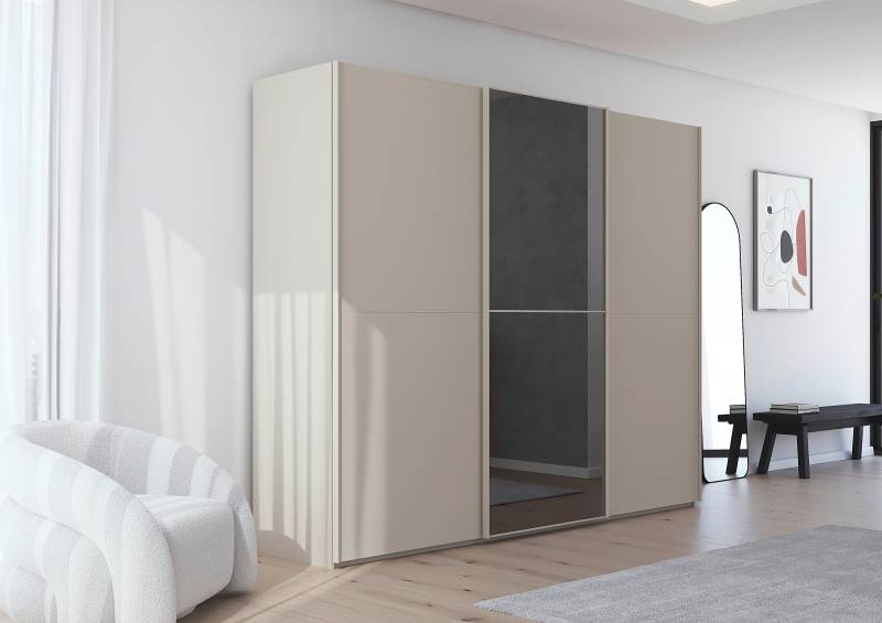 home24 Schwebetürenschrank Lagaro 242cm Beige/Champagner Comfort Beige home24 Schwebetürenschrank Lagaro 242cm Beige/Champagner Comfort Beige von home24