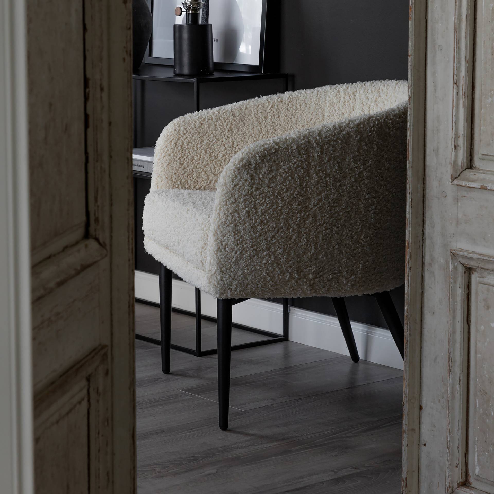 home24 Sessel Fluffy Weiß/Weiß Teddystoff 66 x 70 x 64cm home24 Sessel Fluffy Weiß/Weiß Teddystoff 66 x 70 x 64cm von home24