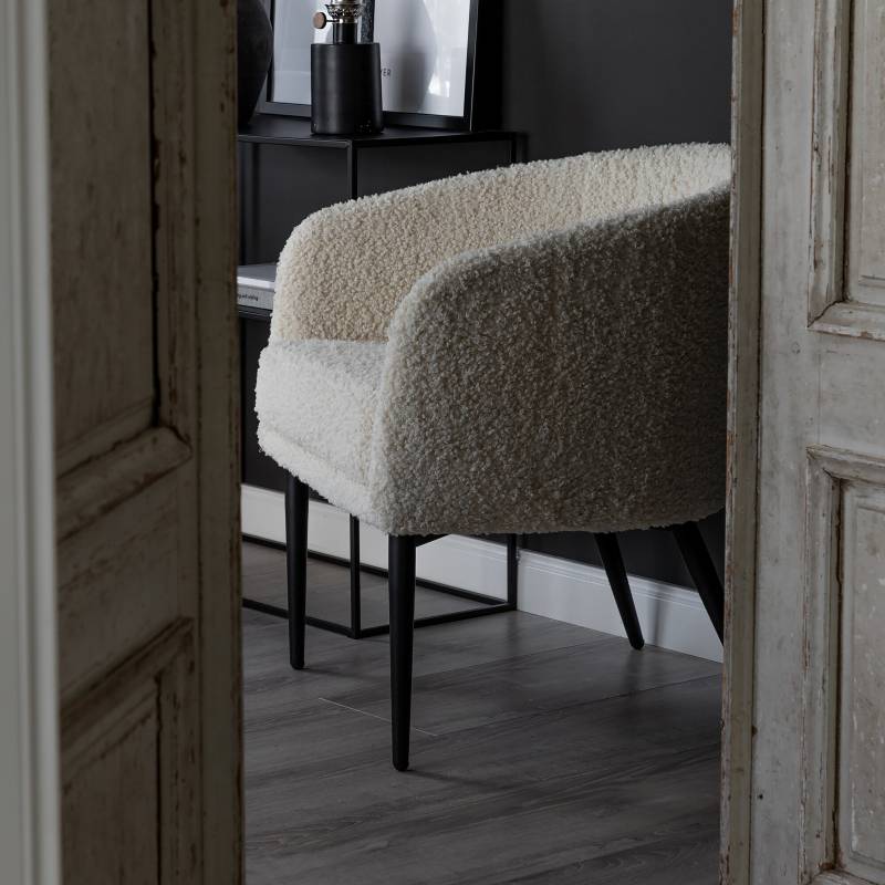 home24 Sessel Fluffy Weiß/Weiß Teddystoff 66 x 70 x 64cm home24 Sessel Fluffy Weiß/Weiß Teddystoff 66 x 70 x 64cm von home24