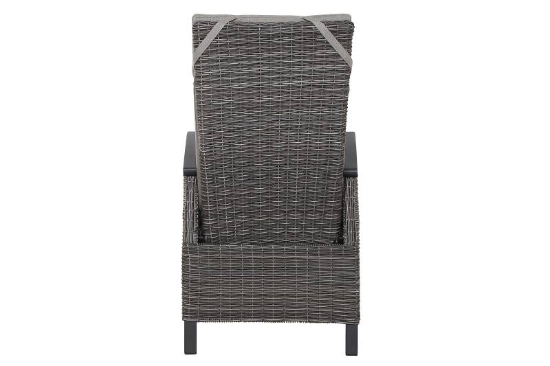 home24 Sitzgruppe 5-teilig 195 x 109 x 83cm Grau von home24