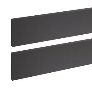 home24 Sockelleiste 2er-Set 180 x 16 x 1cm Grau/Basalt home24 Sockelleiste 2er-Set 180 x 16 x 1cm Grau/Basalt von home24