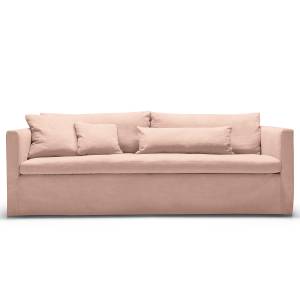 home24 3-Sitzer Sofa mit Husse Pink Flachgewebe Calea 230cm Modern home24 3-Sitzer Sofa mit Husse Pink Flachgewebe Calea 230cm Modern von home24