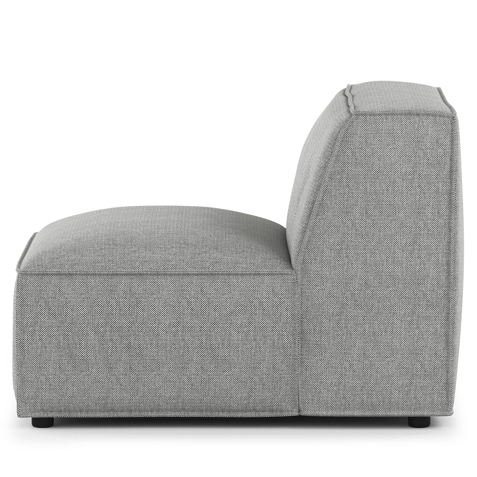 home24 Sofaelement 1-Sitzer Grau Webstoff Saia 76 x 70 x 96cm Modern home24 Sofaelement 1-Sitzer Grau Webstoff Saia 76 x 70 x 96cm Modern von home24