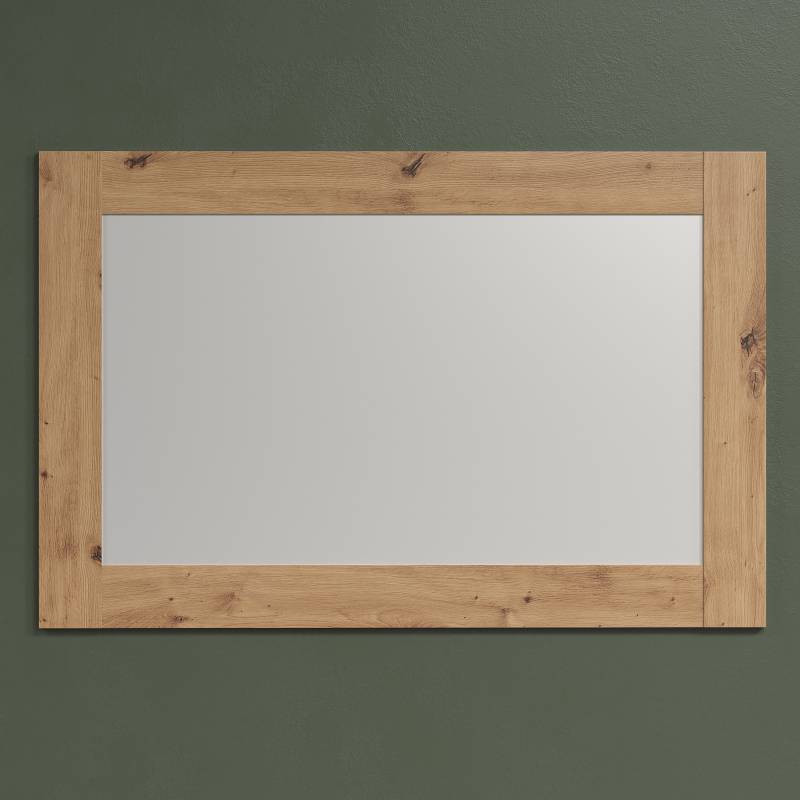 home24 Spiegel 116 x 76 x 3cm Braun Spanplatte, beschichtet 116 x 76 x 3cm von home24