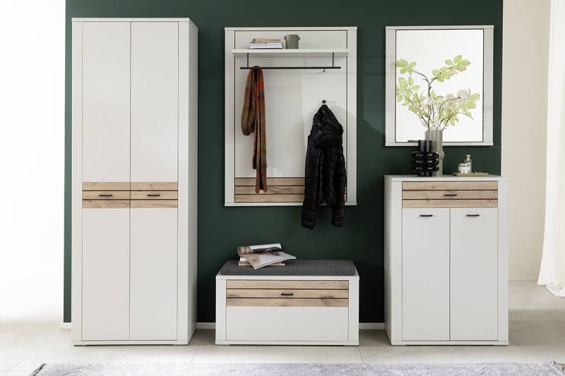 home24 Spiegel - 73 cm 73 x 82 x 3cm Weiß Spanplatte, beschichtet 73 x 82 x 3cm von home24