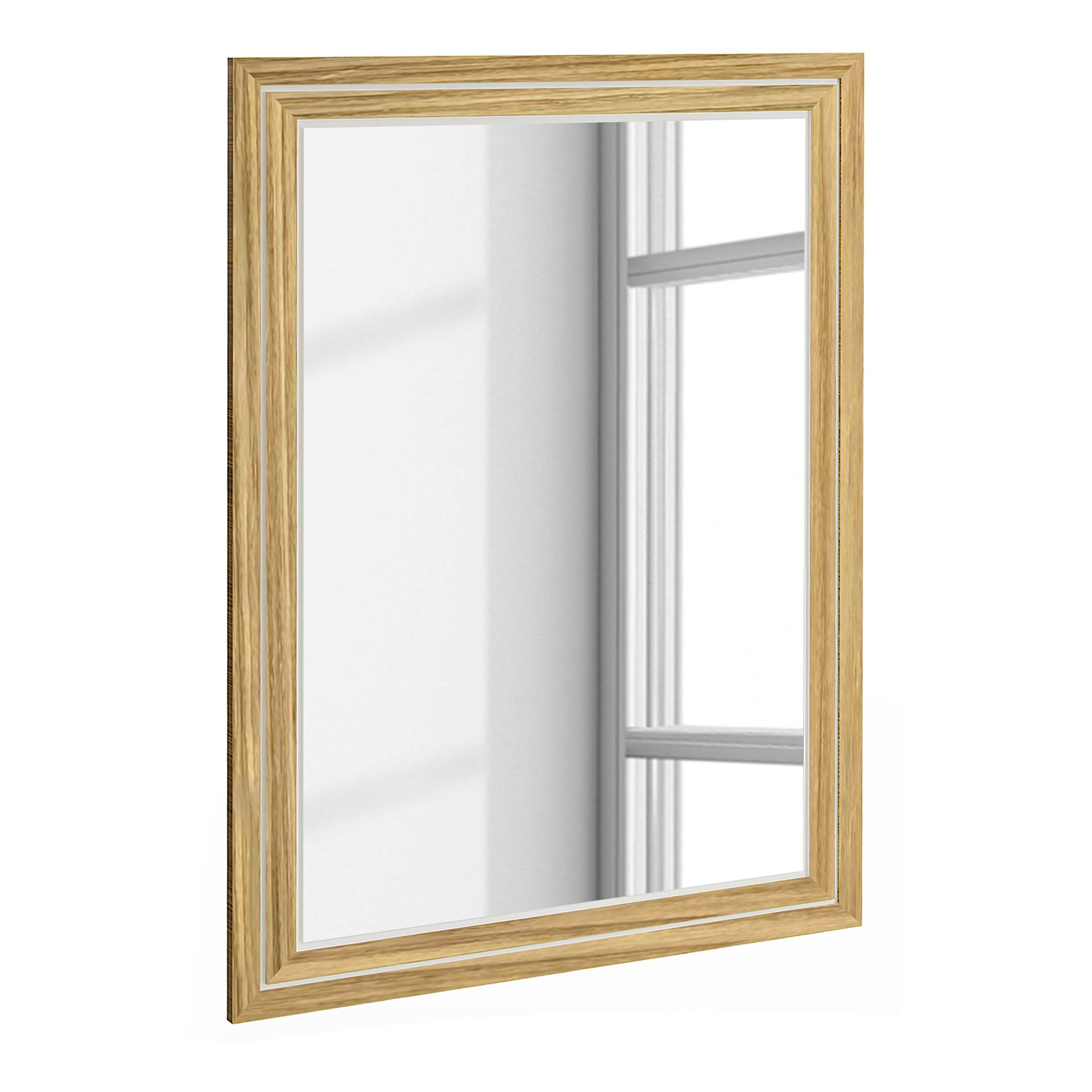 home24 Spiegel 96 x 60 x 4cm Braun MDF Mitteldichte Holzfaserplatte , furniert 96 x 60 x 4cm home24 Spiegel 96 x 60 x 4cm Braun MDF Mitteldichte Holzfaserplatte , furniert 96 x 60 x 4cm von home24