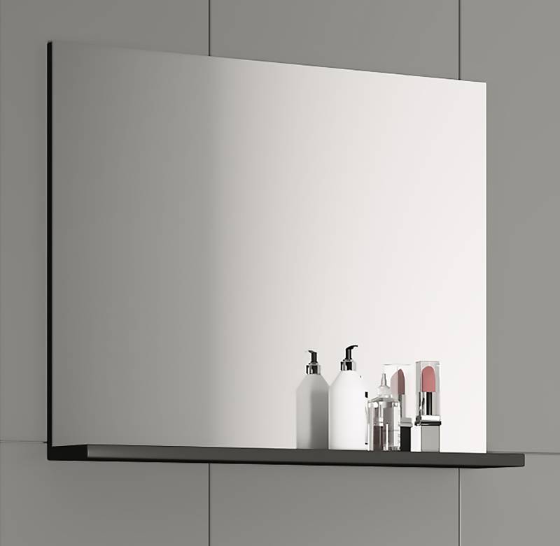 home24 Spiegel Landos 50 x 60 x 10cm Weiß/Weiß/Anthrazit Spanplatte, beschichtet / ESG-Sicherheitsglas 50 x 60 x 10cm home24 Spiegel Landos 50 x 60 x 10cm Weiß/Weiß/Anthrazit Spanplatte, beschichtet / ESG-Sicherheitsglas 50 x 60 x 10cm von home24