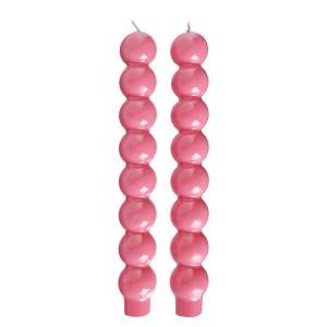home24 Stabkerze BUBBLES 2er-Set 3 x 24 x 3cm Pink home24 Stabkerze BUBBLES 2er-Set 3 x 24 x 3cm Pink von home24