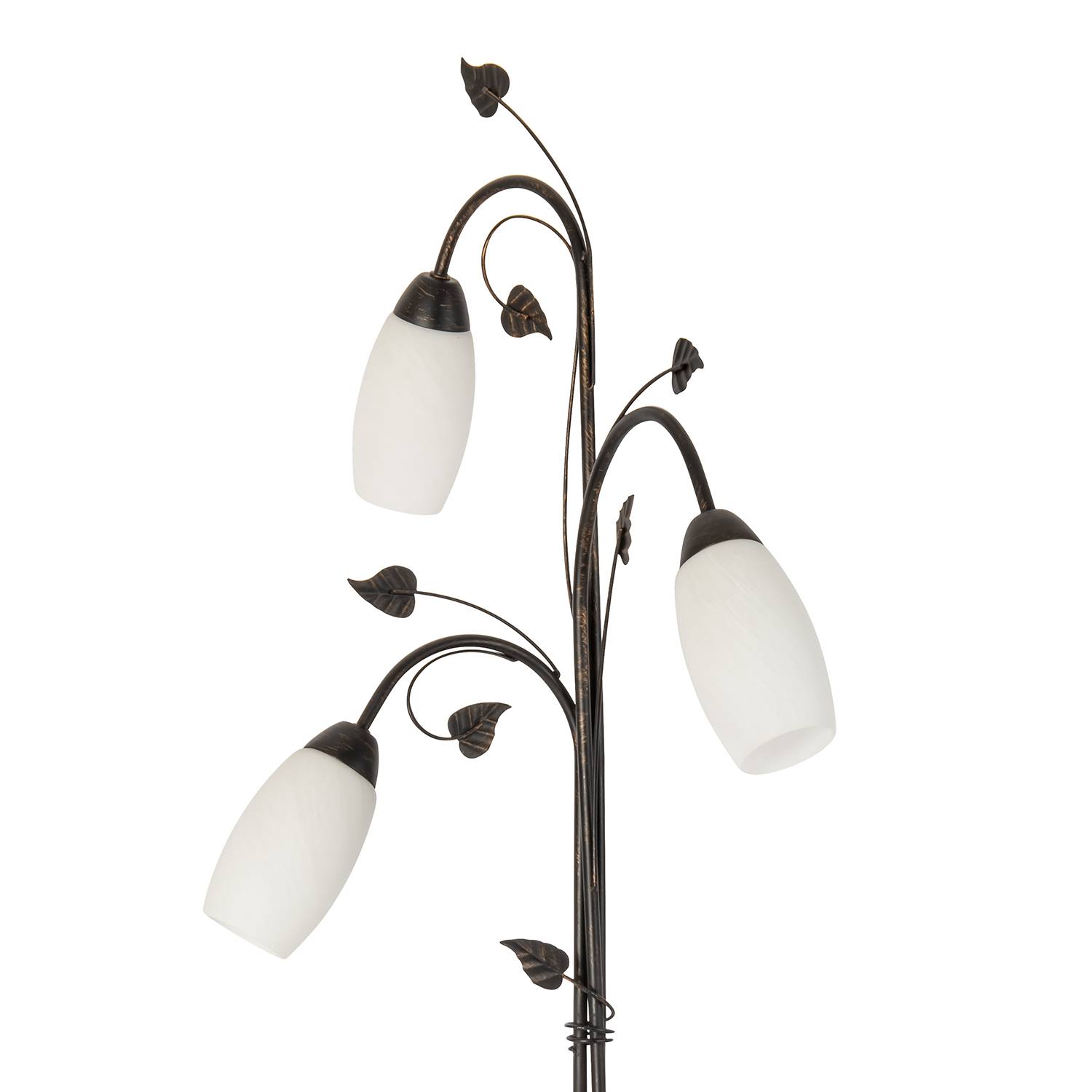 home24 Stehleuchte Venezia 30 x 160 x 20cm Weiß Hauptmaterial: Glas Sekundärmaterial: Eisen, foliert E14 home24 Stehleuchte Venezia 30 x 160 x 20cm Weiß Hauptmaterial: Glas Sekundärmaterial: Eisen, foliert E14 von home24