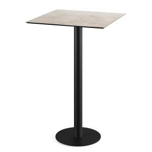 home24 Stehtisch Idomi rechteckig C Tischplatte: Holzverbundplatte, melaminbeschichtet Gestell: Edelstahl, pulverbeschichtet 70 x 109 x 70cm von home24