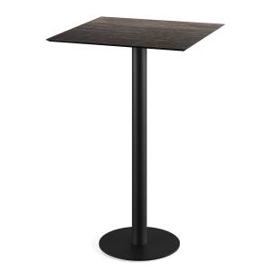 home24 Stehtisch Idomi rechteckig C Tischplatte: Holzverbundplatte, melaminbeschichtet Gestell: Edelstahl, pulverbeschichtet 70 x 109 x 70cm von home24