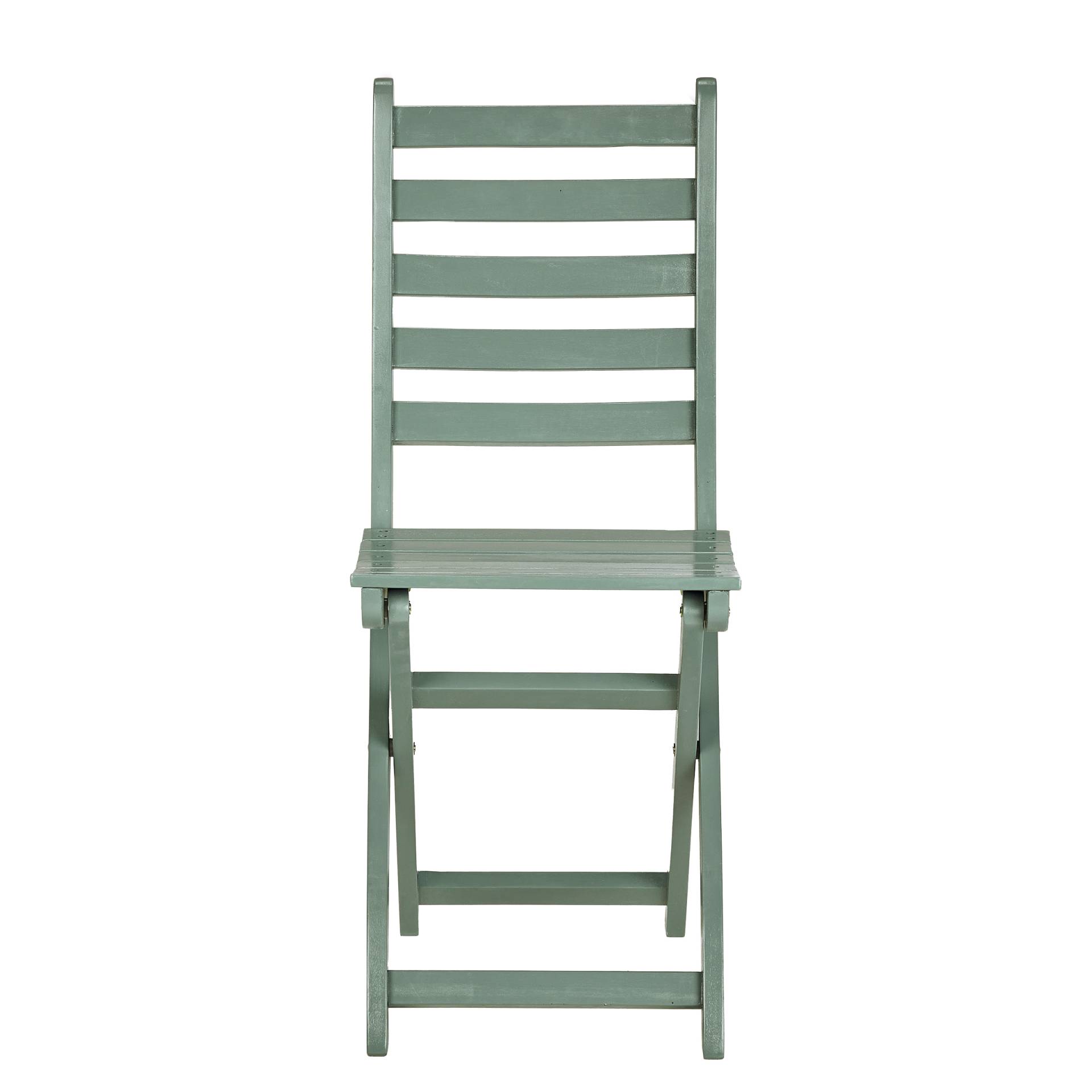 home24 Stuhl 2er-Set Akazienholz Grün 50 x 86 x 36cm home24 Stuhl 2er-Set Akazienholz Grün 50 x 86 x 36cm von home24
