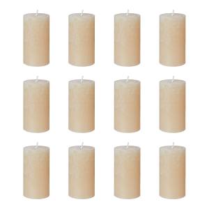 home24 Stumpenkerze RUSTIC 12er-Set 13cm Beige home24 Stumpenkerze RUSTIC 12er-Set 13cm Beige von home24