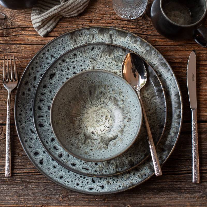 home24 Tafelservice Carellia 8-teilig 32 x 30 x 32cm Grau/Grau home24 Tafelservice Carellia 8-teilig 32 x 30 x 32cm Grau/Grau von home24