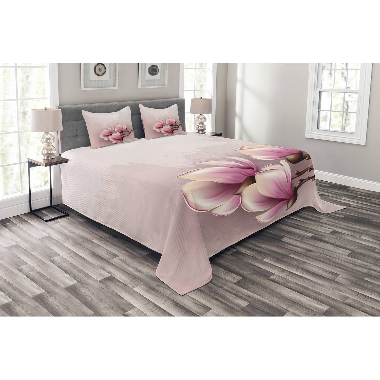 home24 Tagesdecken-Set Fragile Blütenblätter 220 x 220cm Multicolor Webstoff home24 Tagesdecken-Set Fragile Blütenblätter 220 x 220cm Multicolor Webstoff von home24