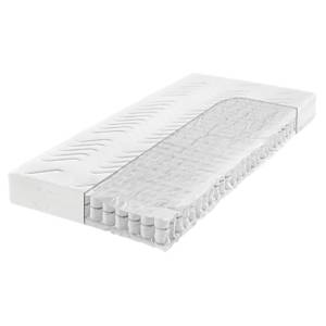 home24 Taschenfederkernmatratze Disalto 90 x 200cm H2 Polyester Weiß von home24
