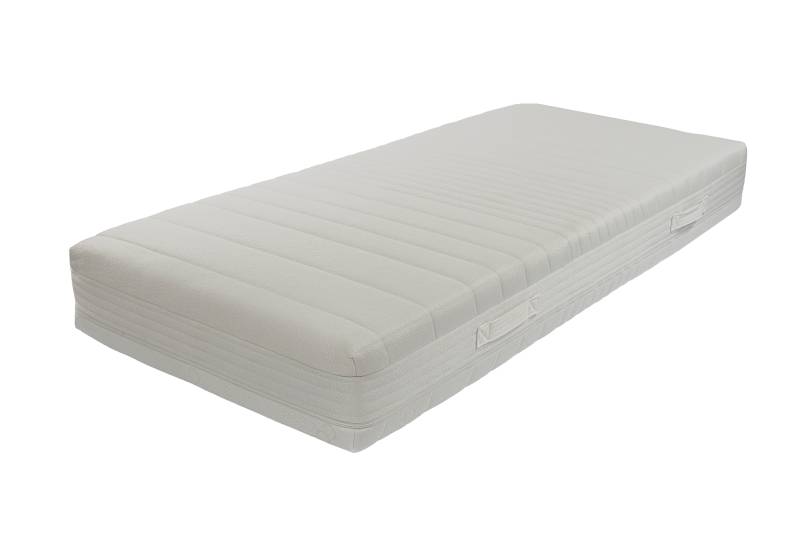 home24 Taschenfederkernmatratze Lauflin 80 x 200cm Polyester Weiß von home24