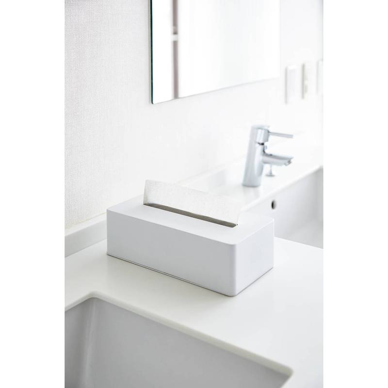 home24 Taschentuchhalter Stahl, pulverbeschichtet Weiß/Weiß 27 x 8 x 14cm home24 Taschentuchhalter Stahl, pulverbeschichtet Weiß/Weiß 27 x 8 x 14cm von home24