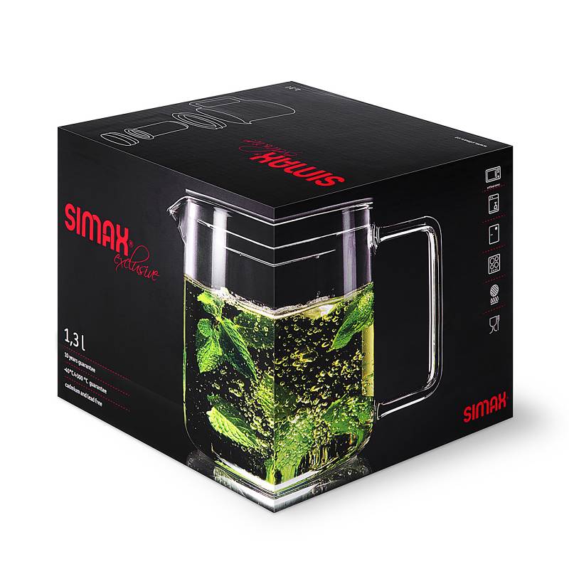 home24 Teekanne Jugwa 16 x 15 x 17cm Durchsichtig/Durchscheinend von home24