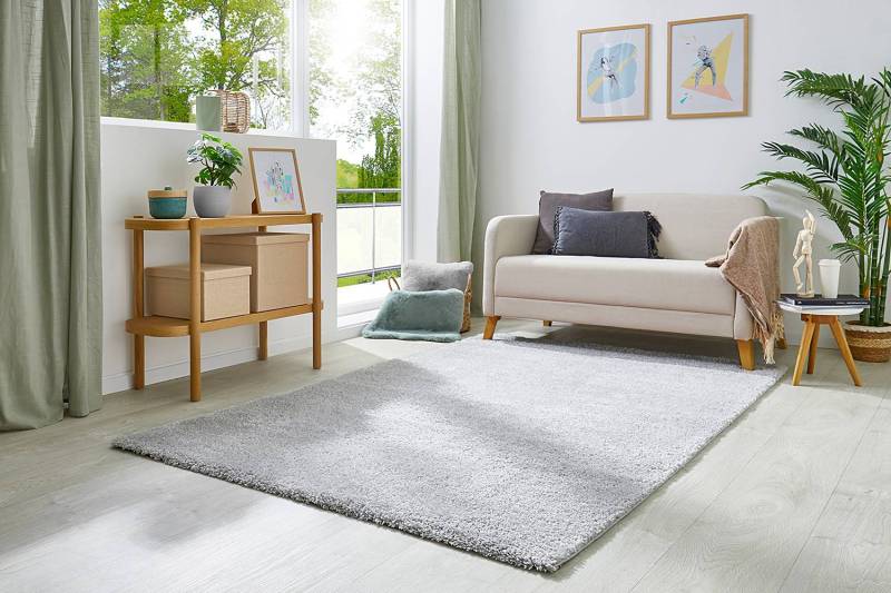 home24 Teppich Chia 60 x 110cm Grau/Grau von home24