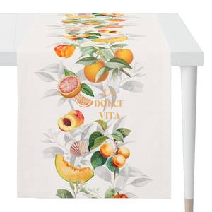 home24 Tischläufer 6752 48 x 0 x 140cm Orange/Orange von home24