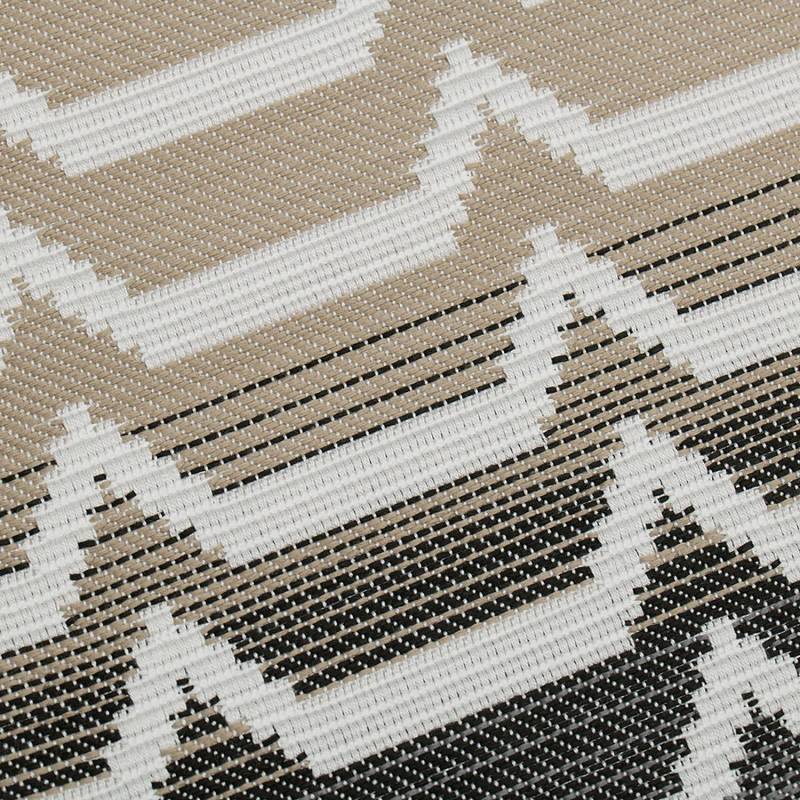 home24 Tischläufer Naxos 40 x 0 x 135cm Braun/Taupe von home24