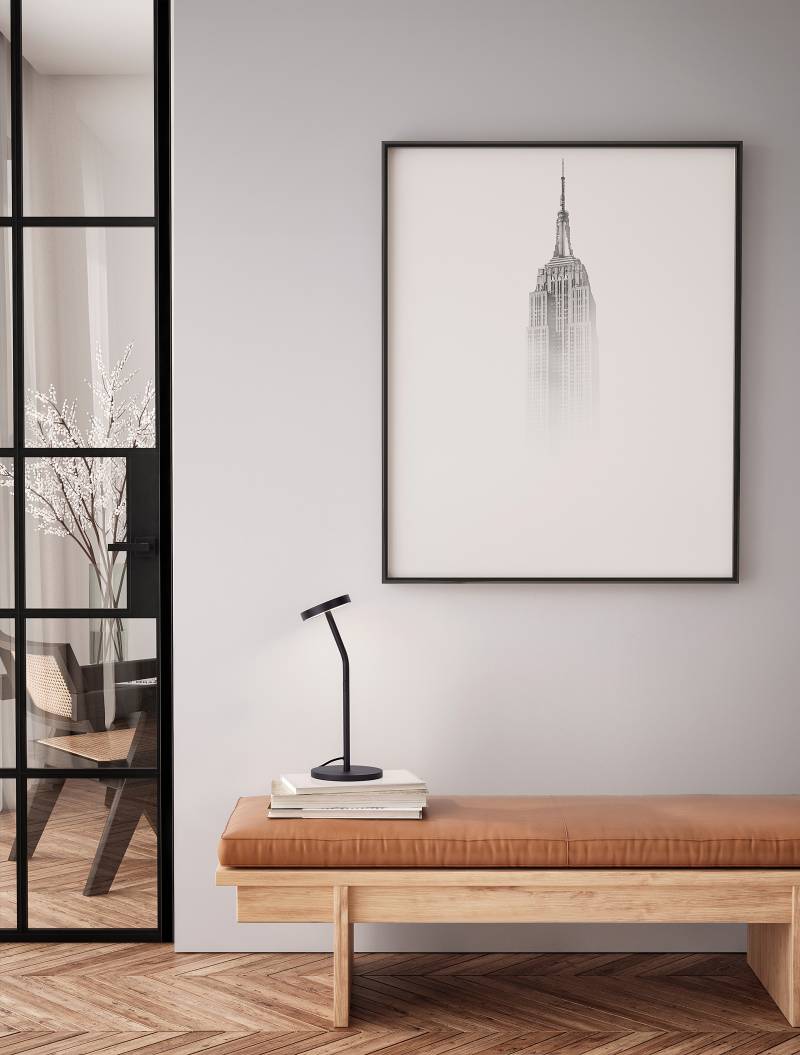 home24 Tischleuchte Logos Ø 14cm Schwarz/Schwarz Material: Metall Metallart: Aluminium Oberfläche Metall: Lackiert Nicht austauschbare LEDs home24 Tischleuchte Logos Ø 14cm Schwarz/Schwarz Material: Metall Metallart: Aluminium Oberfläche Metall: Lackiert Nicht austauschbare LEDs von home24