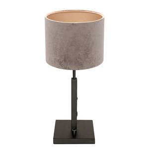 home24 Tischleuchte Stang Höhe 52 cm Ø 20cm Schwarz/Taupe Samt E27 home24 Tischleuchte Stang Höhe 52 cm Ø 20cm Schwarz/Taupe Samt E27 von home24
