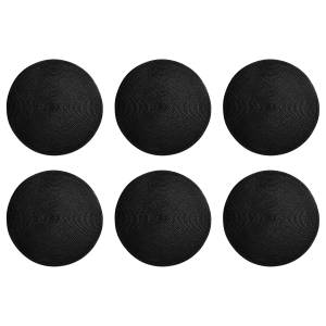 home24 Tischset AMBIENTE 6er-Set 38 x 0 x 38cm Schwarz/Schwarz home24 Tischset AMBIENTE 6er-Set 38 x 0 x 38cm Schwarz/Schwarz von home24