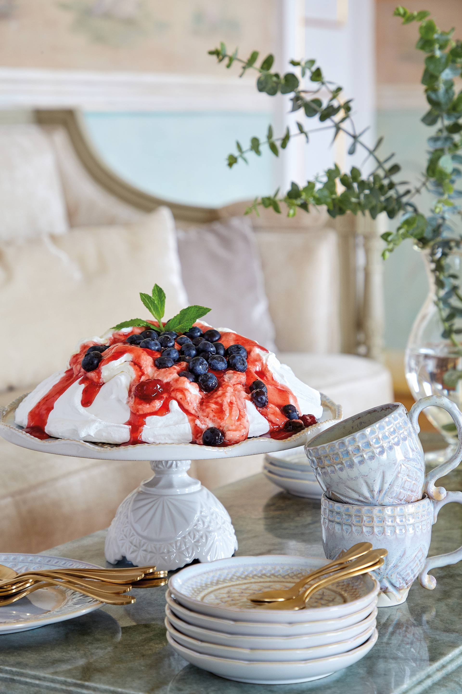 home24 Tortenplatte 31 x 15 x 31cm Weiß von home24