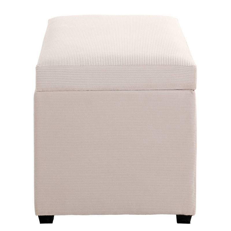 home24 Truhe Conny 58 x 42 x 39cm Beige/Creme von home24