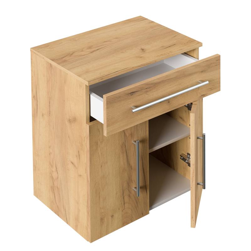 home24 Unterschrank Levana 1 Schubklade 53 x 71 x 37cm Holz/Eiche Dekor von home24