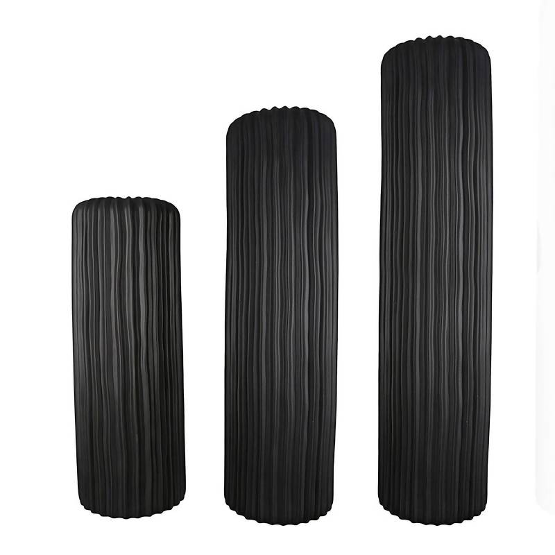 home24 Vase Fjord 58cm Schwarz von home24